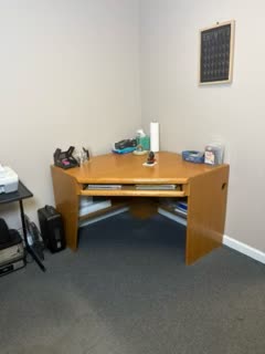 Office, detailed after restore