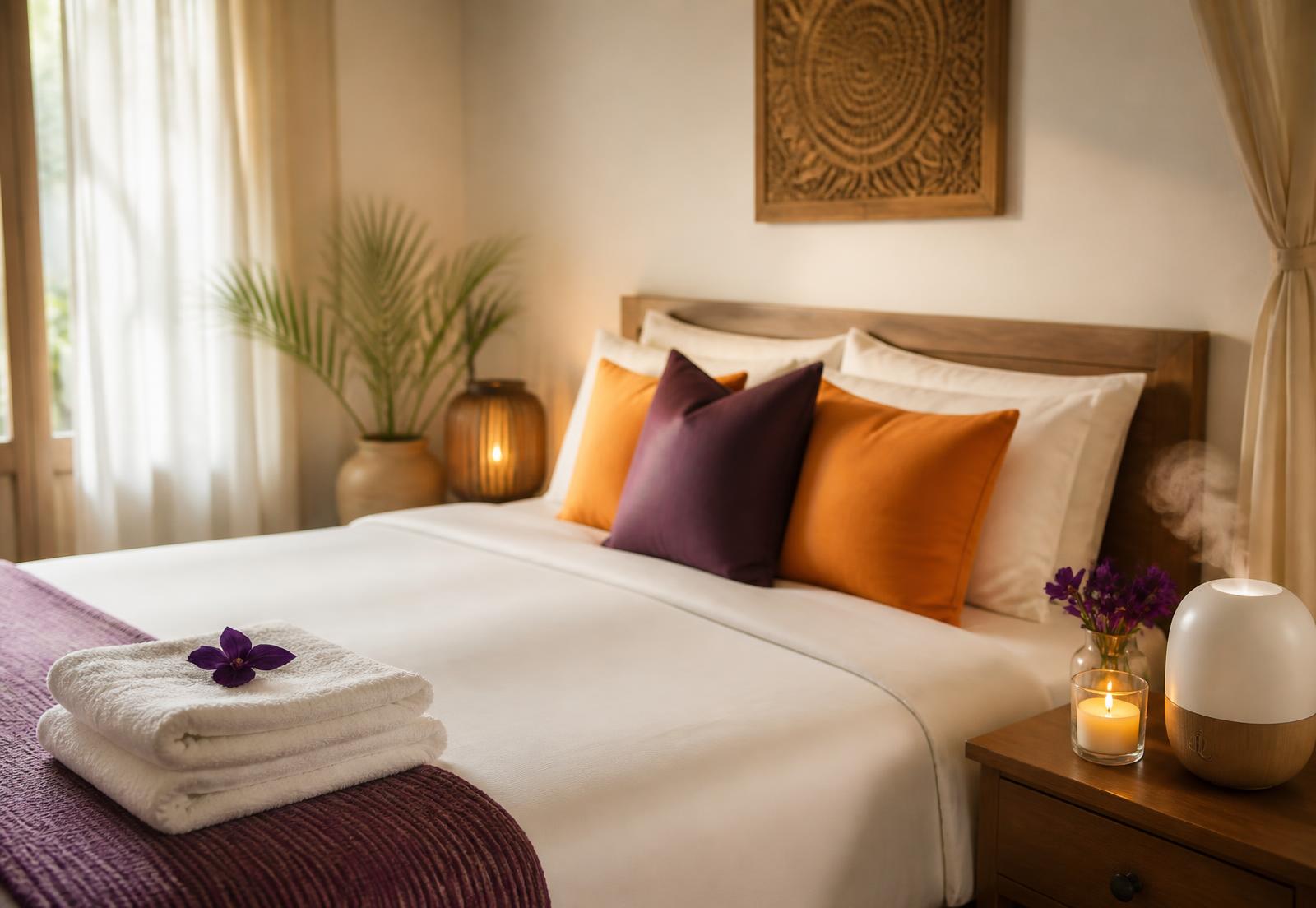 A freshly restored bedroom by Restored Spaces
